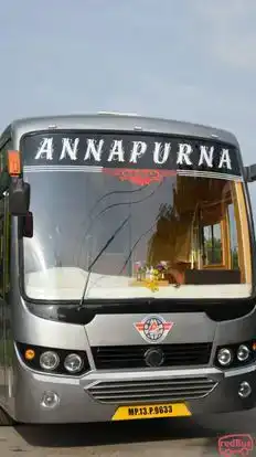 Annpurna Motors Bus-Front Image