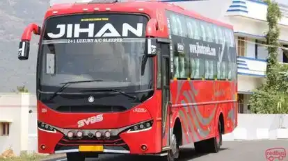 Jihan luxury travels Bus-Front Image