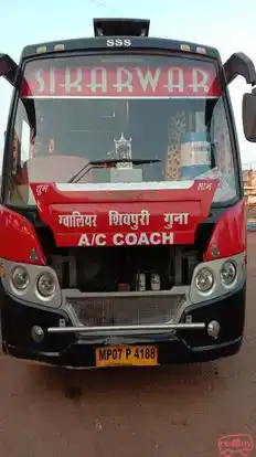 Sikarwar Travels Bus-Front Image