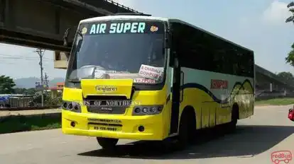Bishnupriya Travels Bus-Front Image