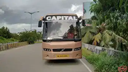 Capital Travels Bus-Front Image