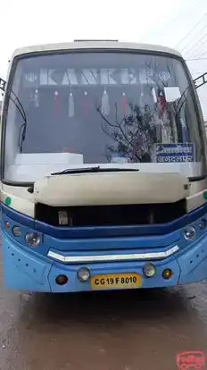 Shakeel Kanker Travels Bus-Front Image