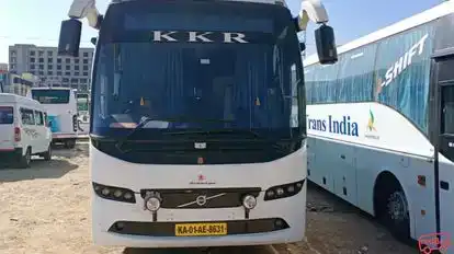 KKR Trans India Bus-Front Image