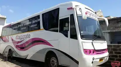 Corporate Travels Bus-Front Image