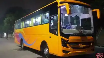 JKM Travels Bus-Front Image