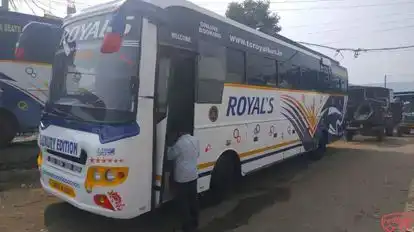 T S Royal Tours And Travels Bus-Front Image