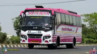 Natchiya travels Bus-Seats layout Image