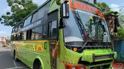 Navayuga Travels Bus-Side Image
