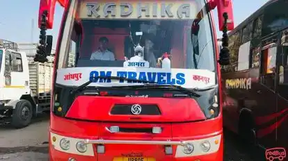 Radhika Travels Bus-Front Image