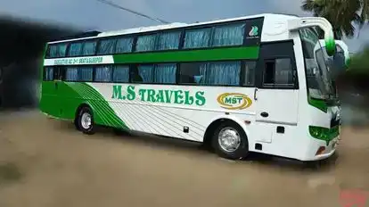 M Saravanan Travels Bus-Side Image