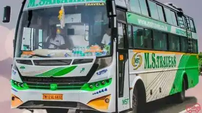 M Saravanan Travels Bus-Side Image