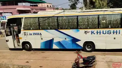Khushi Travels Bus-Front Image