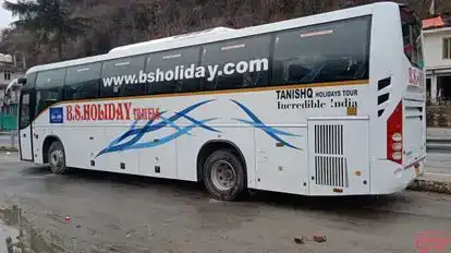 B S Holiday Travels Bus-Side Image