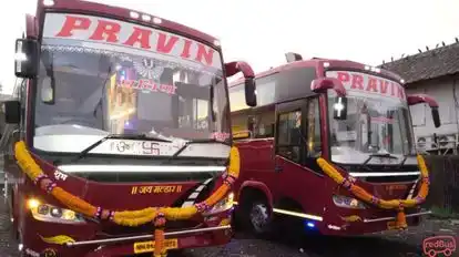 Pravin Transport Service Bus-Front Image
