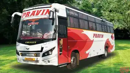 Pravin Transport Service Bus-Front Image