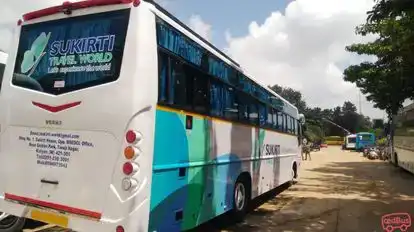Sukirti Travel World Bus-Side Image