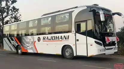 Rajdhani Bus Service Bus-Side Image