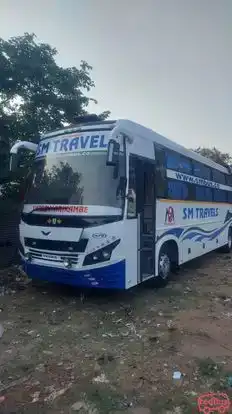 SM Travels Bus-Front Image