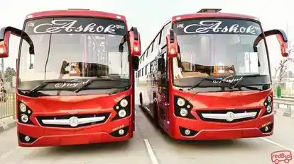 Ashok Travels Bus-Front Image