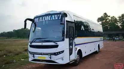Madhavi Travels Bus-Front Image