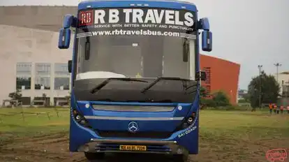 R B Travels Bus-Front Image