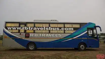 R B Travels Bus-Side Image
