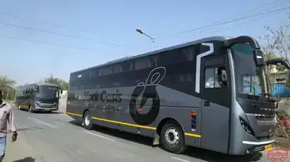 Black Oasis Tours And Travels Bus-Side Image
