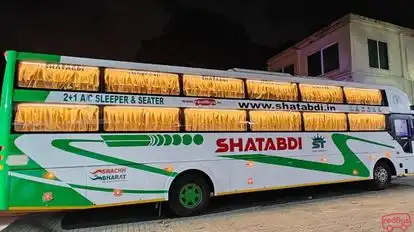 Shatabdi Travels Bus-Side Image