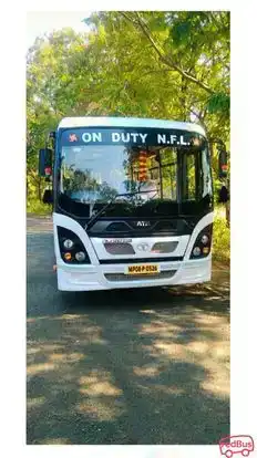 Multai Travels Bus-Front Image