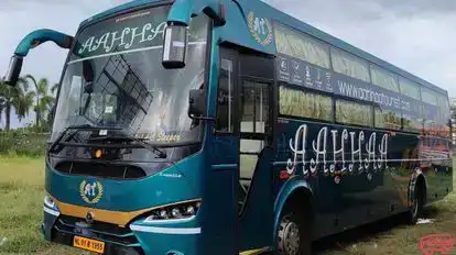 tourist bus in edathua