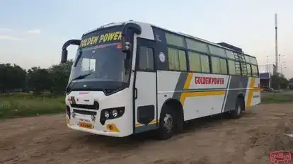 GOLDEN POWER TRAVELS Bus-Front Image