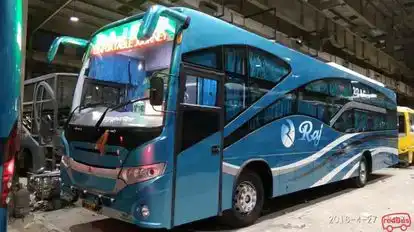 Raj Bus Services Bus-Front Image