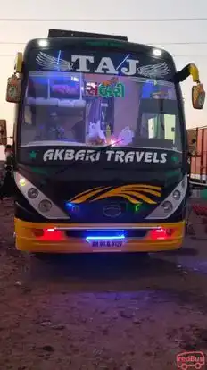 Taj Travels Indore Bus-Front Image