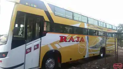 New Raja Travels Bus-Side Image