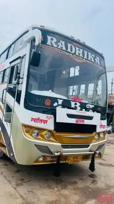 JBT Radhika Travels  Bus-Front Image