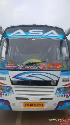 ASA  TOURS AND TRAVELS Bus-Front Image