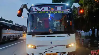 ML Tour And Travels  Bus-Front Image