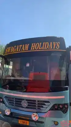 Swagatam Holidays Bus-Front Image