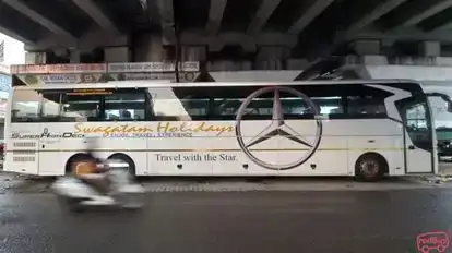 Swagatam Holidays Bus-Side Image