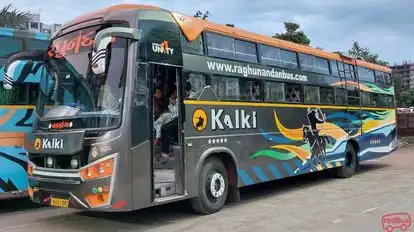 R Raghunandan Travels Bus-Side Image