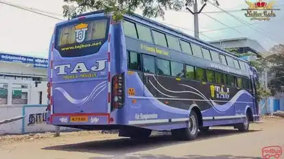 TAJ TOURS & TRAVELS Bus-Side Image