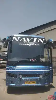 Navin  Travels Bus-Front Image