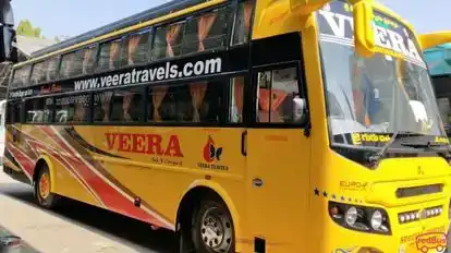 Veera and Sri Kaleswari Travel Bus-Front Image