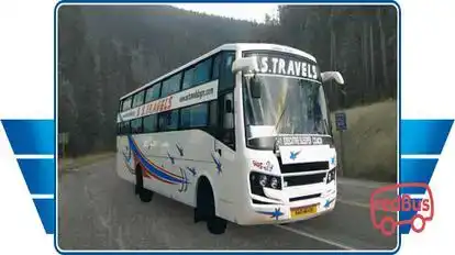 S S  Travels Bus-Front Image