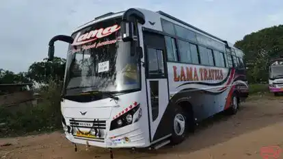 Lama  Travels Bus-Front Image