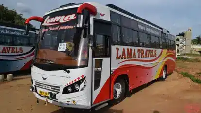 Lama  Travels Bus-Front Image