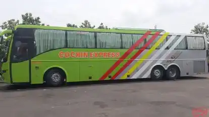 Cochin express Bus-Side Image