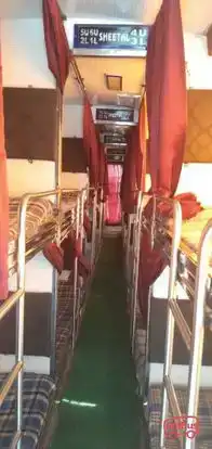 Sheetal travels, akola Bus-Seats layout Image