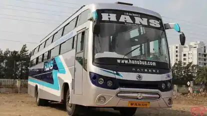 Hans Travels (I) Private Limited Bus-Front Image
