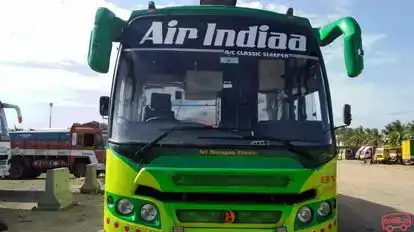 Air Indiaa Travels Bus-Front Image